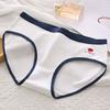 5PCS Bowknot Strawberry Briefs Stripes Women Underwear Elastic Love Heart Panties  Girls