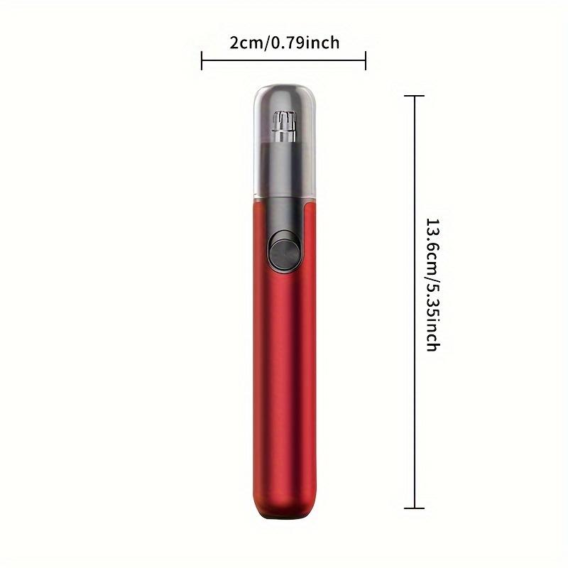 Hliníkový USB zastřihovač chloupků v nose, bezbolestný zastřihovač obočí a zastřihovač chloupků na obličeji, vhodný pro osoby starší 14 let,