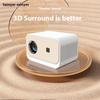 A11 Projector Electric Focus 1080p Home Office Bedroom Wall Projection Home Small Cinema 4k Projector