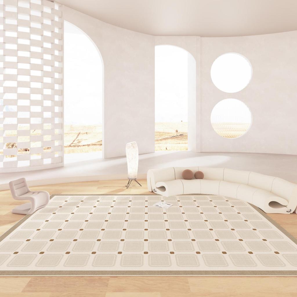 Dirt-Resistant Loop Pile Carpet: Easy-Care, Non-Slip Floor Mat for Living Room, Entryway, and Bedroom