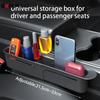 Car Seat Gap Storage Box Large Capacity Retractable Storage Box Auto Seat Gap Filled with ABS Material Cars Interior Accessories