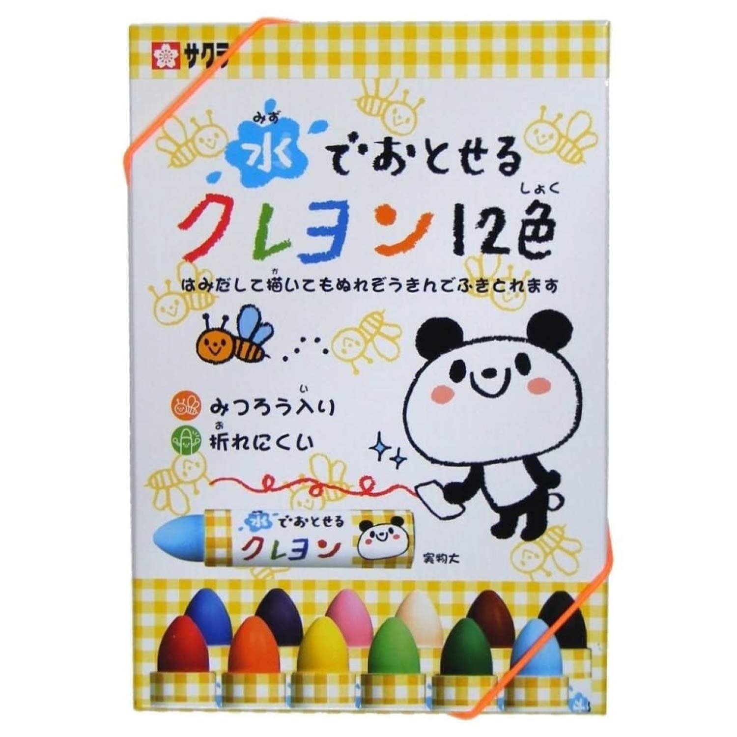 

Мелок Sakura Crepas Crayon 12 цветов 5 штук WYL12 Водорастворимый (5)