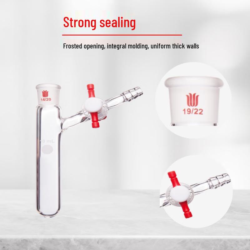 XW Borosilicate Glass Schlenk Reaction Tube