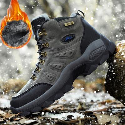 36-48 Winter Plus Velvet Warme Hoge Top Outdoor Vrije Tijd Wandelen en Bergbeklimmen Schoenen voor Koppels Sportschoenen