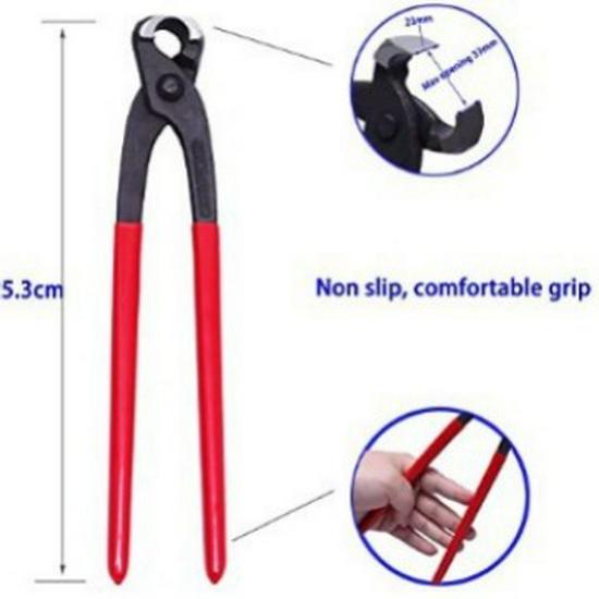 Infinitely Adjustable Single Ear Oil Hose Clamp Pliers, O-Type Hose Tool