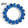 Shiny Luster Bracelet Boho Beaded Bracelets Colorful Acrylic Beads Adjustable
