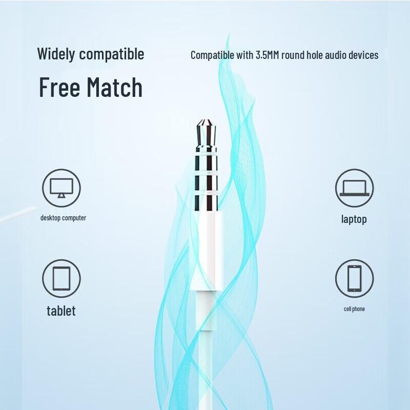 OKSJ S-1 Wired Half-In-Ear Earphones