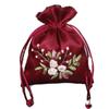 Candy Bag Embroidery Flower Drawstring Bag Perfume Spice Bag Cloth Storage Bag  Ladies