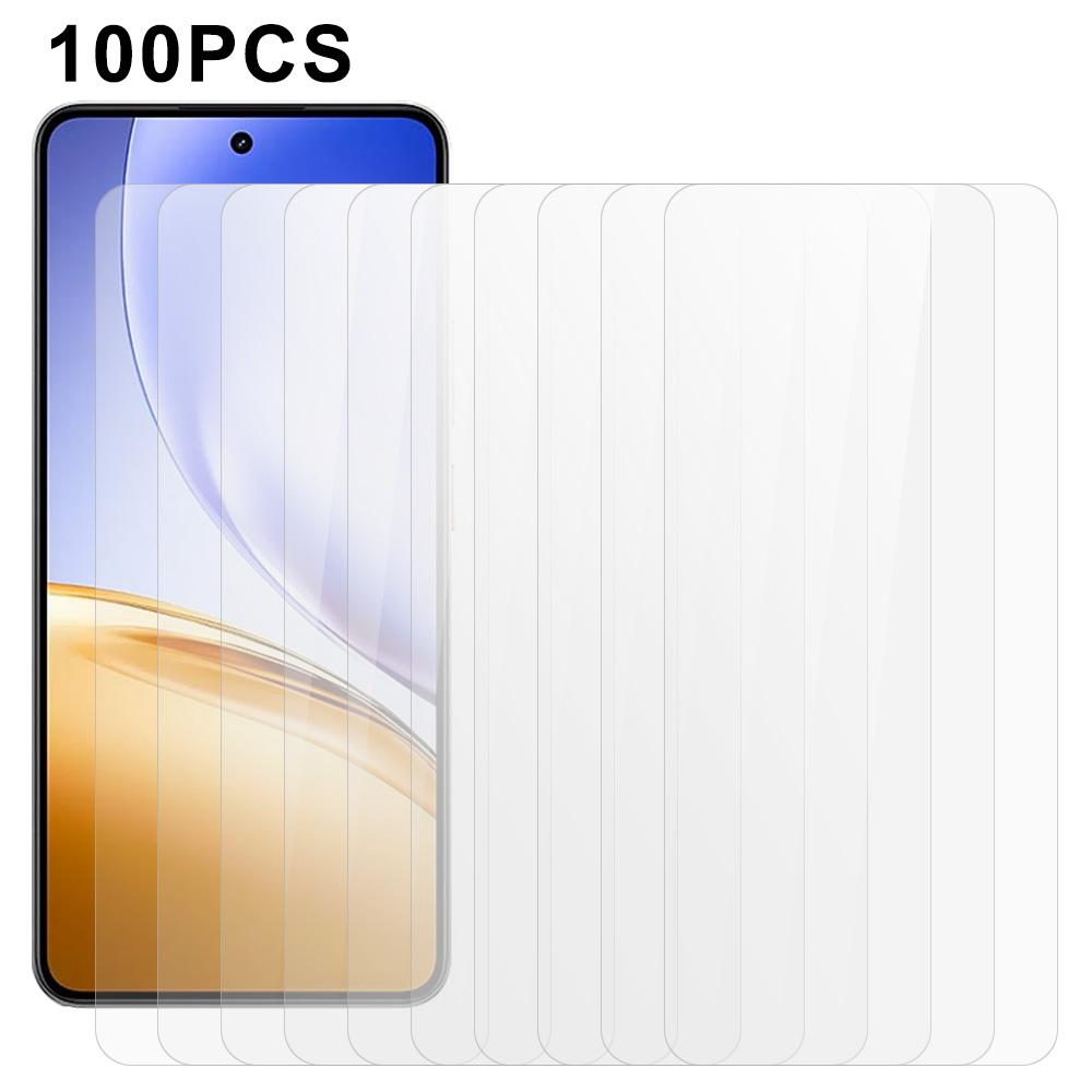 100Pcs Screen Protector for Realme 14 5G/14T 5G Anti-Scratch Tempered Glass Film