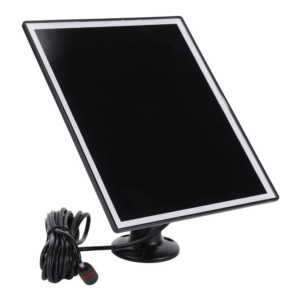Waterproof Solar Panel Adjustable Solar Monitoring Panel Solar Charger Monitoring Equipment чёрный