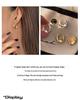 Irregular Niche Design 925 Silver Ear Hoops - Trendy Earrings for a Chic, Fashionable Look