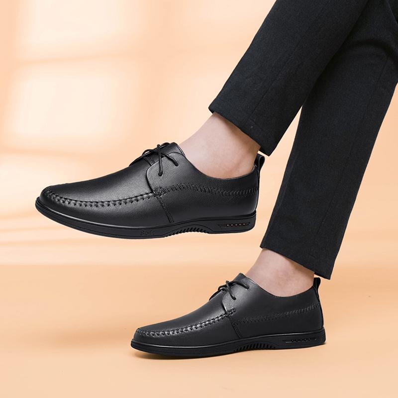 Мужская повседневная обувь из натуральной кожи — фото 7