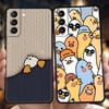 Cute Cartoon Duck Phone Case for Samsung Galaxy S24 S23 S22 S20 S21 FE Ultra S10 S10E S9 S8 Plus 5G Soft TPU Cover Capas Coque