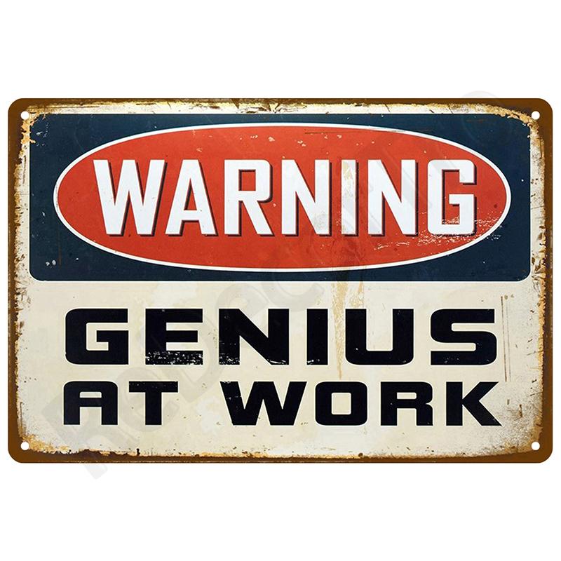 Retro Wall Art Tin Sign Interior Outdoor Aesthetic Room Vintage Home Decor Items Decoration Luxury Metal Sign Poster Plates Bar