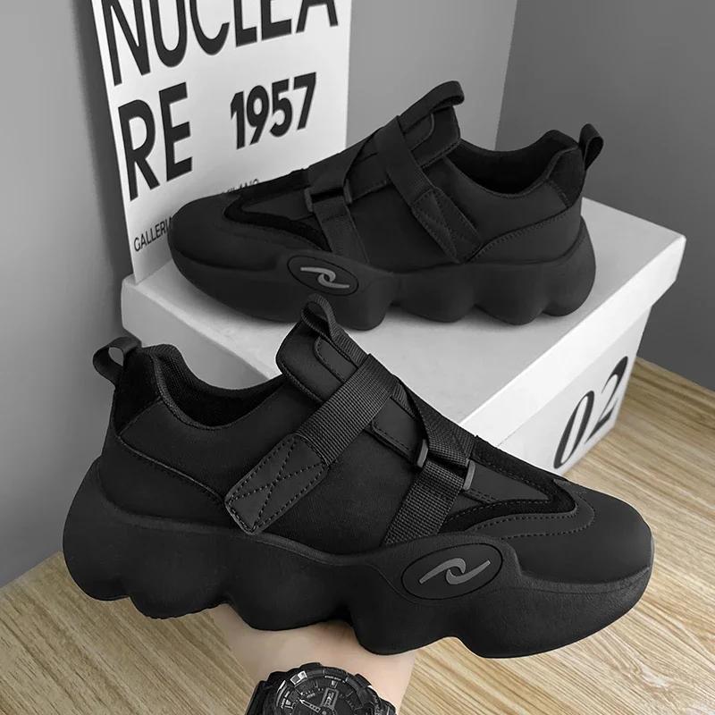 Men's Sneakers 2025 Summer New Men Fashion Designer Breathable Footwear Vulcanized Shoes Running Outdoor Non-slip Running Shoes