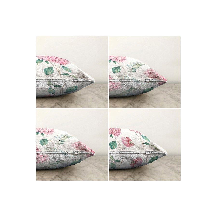 4-teiliges, digital bedrucktes Kissenbezug-Set