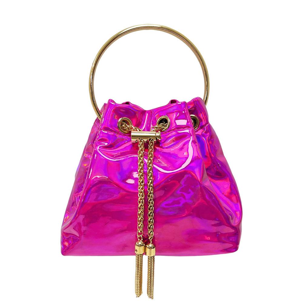 New Korean Style Minimalist Versatile Women Handbag, Niche Chain Bucket Purse, Elegant Lady Handheld Crossbody Evening Party Bag