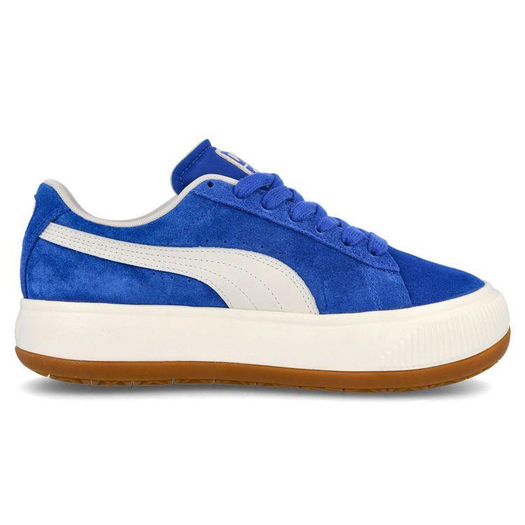 Puma Suede Mayu Up Lapis Blue Women Sneakers Marshmallow 381650-01