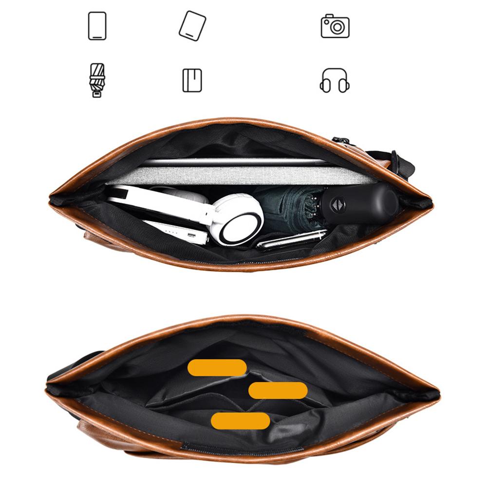 WEIXIER Men's Outdoor Cycling Messenger Bag - High-End Sports Chest Pack, Large Capacity Commuter Shoulder Bag