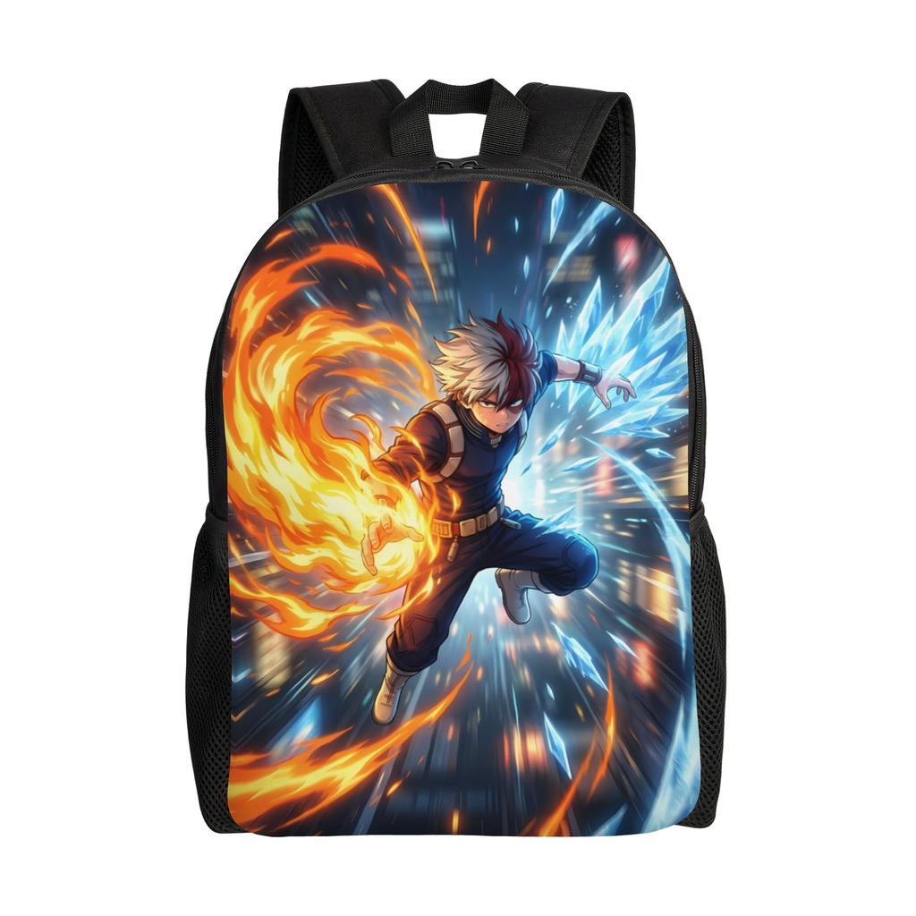 Personalized My Hero Academias Backpacks Basic Bookbag for School College Izuku Midoriya Katsuki Bakugo Shoto Todoroki Bags