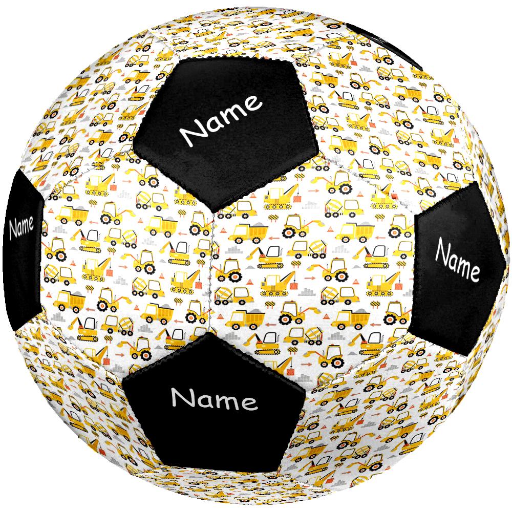 Custom Name excavator Theme Size 5 Soccer Ball, Suitable for Both Indoor and Outdoor Matches, a Gift Suitable for Everyone.