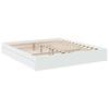 vidaXL Bed Frame with Drawers White 180x200 Cm Wood Material
