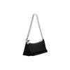 New COACH Pebbled Leather Shoulder Bag, Handbag, Shoulder Bag Women's Black CL407-SVDTV