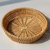 Handwoven Rattan & Willow Storage Basket