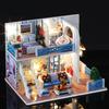 Diy Dollhouse Furniture Diy Miniature Building Kits Tiny House Doll Houses Casa miniaturas For Children Birthday Christmas Gifts
