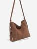 2025 Relaxed Retro Suede Hobo Tote - Large Capacity Crossbody Bag
