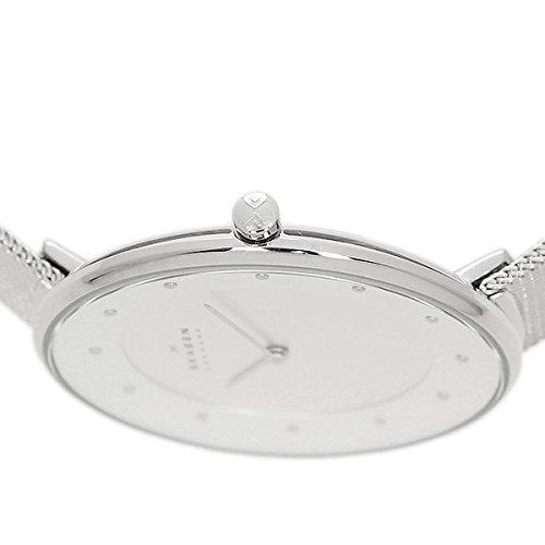 SKAGEN SKW2140 ANITA 30mm Steel Mesh Women's Watch, Silver [Parallel Import]