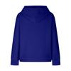 Women's Fashion Loose Hooded Pullover Long Sleeve Patchwork Plaid Sweat Drawstring Shoulder Strap Pocket Top