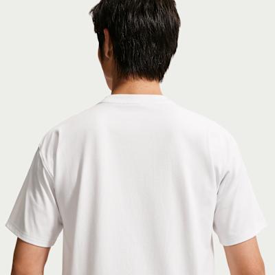 Men's Nike ACG DRI FIT Quick Dry T Shirts Men's Mountain Peak White Crew Neck