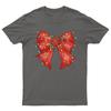 Christmas Bow Festive Holiday TShirt Unisex Gift Retro Seasonal Funny Xmas
