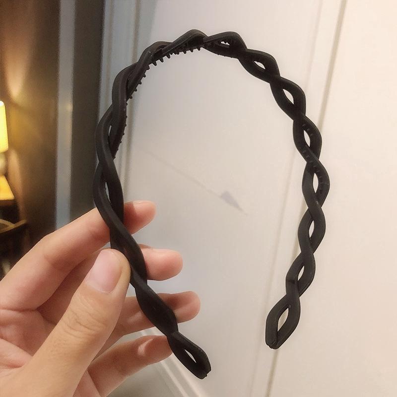 New Wash Face Hairband Fashion Women Heandband Molandi Simple Joker Hair Bands Woven Twist Headdress Girls Hair Accessories