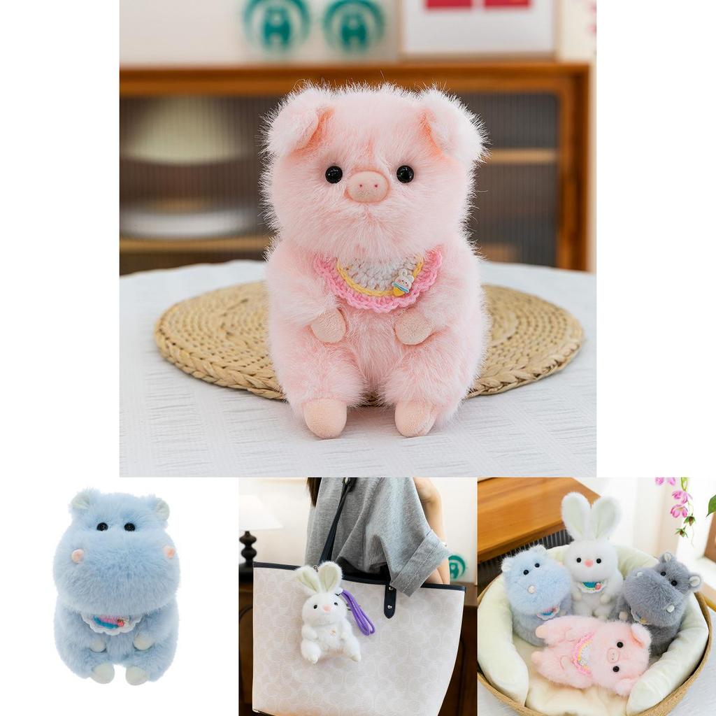 Plush Animal Toy Pack With Whale And Bunny Plushies For Party Decor And Gifts