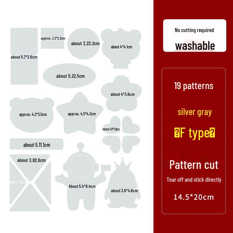 16-Color Self-Adhesive Seamless Repair Patch for Clothes and Jackets