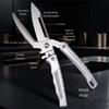 Removable Chicken Bone Scissor with Safety Buckle Stainless Steel Barbecue Scissor Non-slip Handle Food Scissor Fruit