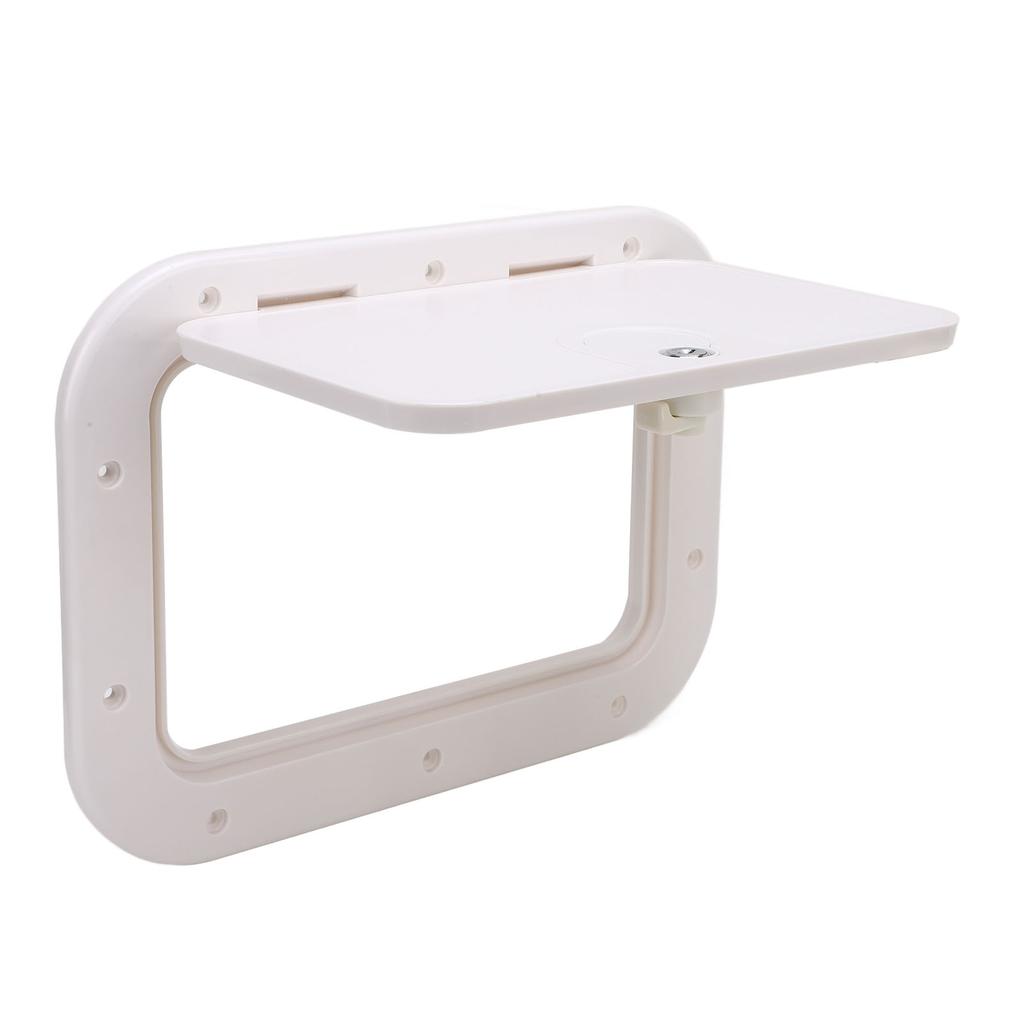 12 X 8 Inch Boat Deck Hatch with Safety Lock and Key Excellent Sealing UV Resistant for Boat Yacht RV