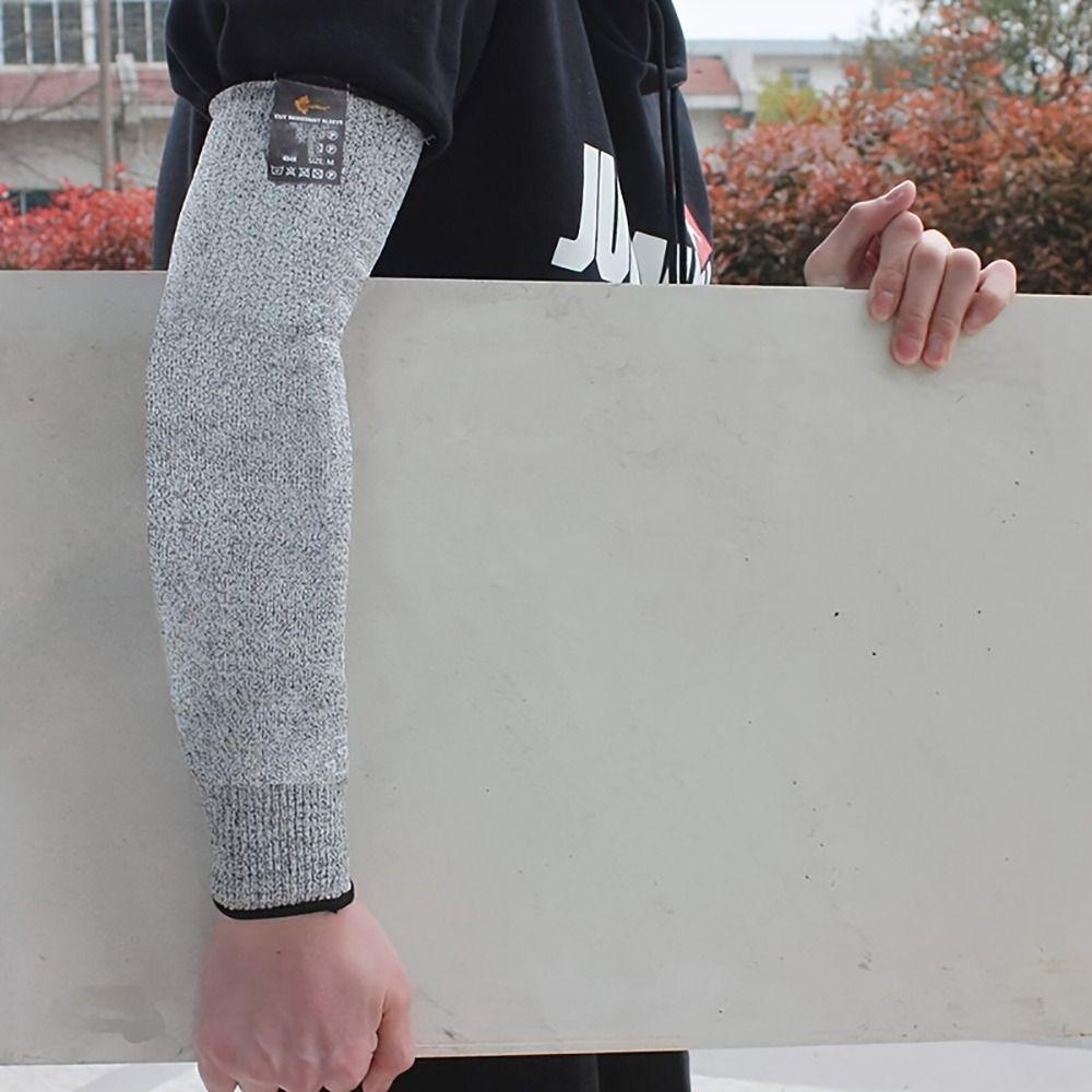 1Pcs/1Pair Level 5 Safety Sleeves Cutting Resistant Guard Gloves New Anti-cut Arm Sleeve