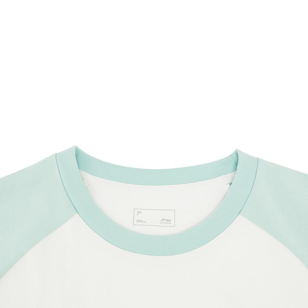 Li-Ning Quick-Dry Cool Round Neck Logo Short Sleeve T-Shirt Women tops AHSW416-3