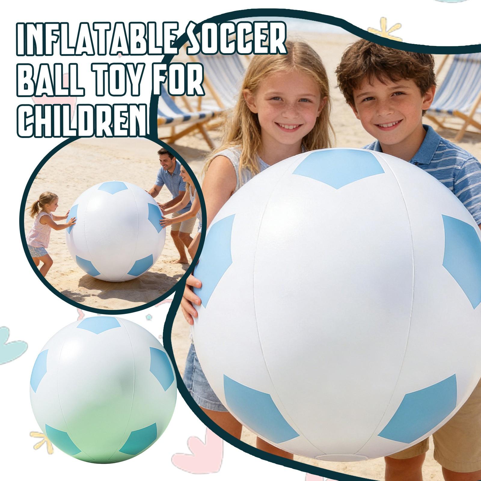 

Inflatable Outdoor Beach Ball Large Size Lightweight Durable Material Suitable for Pool Sand Play and Recreational Activities S