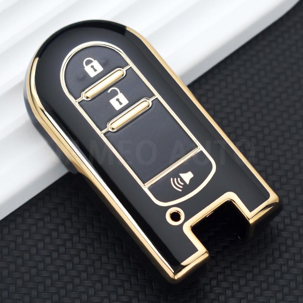 TPU Car Key Case Cover Holder For Toyota Rush Passo Pixis Joy Epoch Daihatsu Tanto Custom LA600S Moovecanvas LA800S Boon M