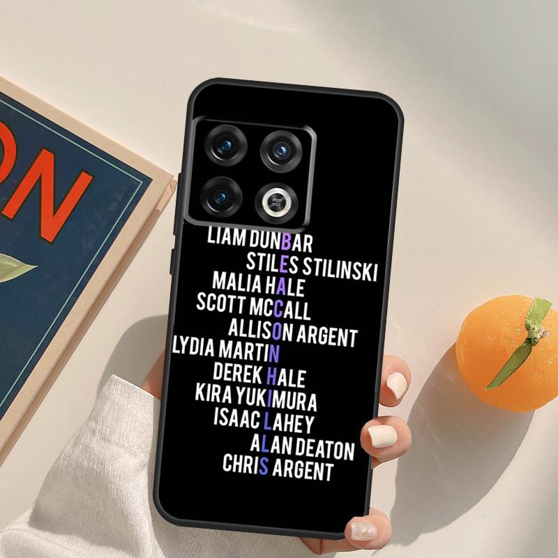 

Teen Wolf Beacon Hills Case For OnePlus 12R 13R 13T 10R 15 13 12 11 10T 8T Nord CE 4 3 2 Lite N20 N30 Nord 5 Cover OnePlus 9