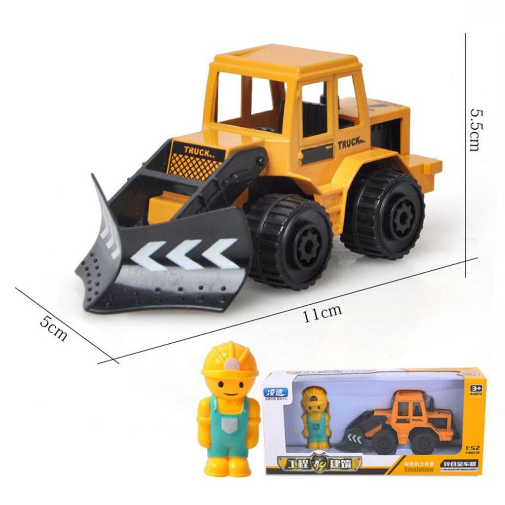 Classic 164 Scale Construction Vehicle Model With Premium Alloy And Plastic Materials