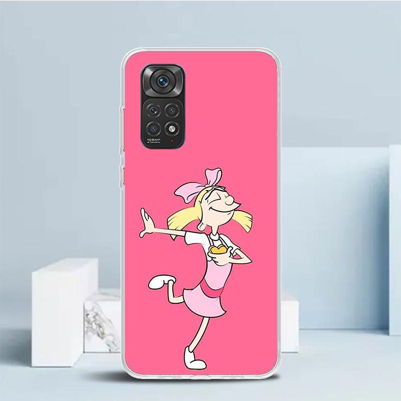 

Cartoon Hey Arnold Fondos Phone Case For Xiaomi Redmi Note 15 14 14S 13 12S 12 Pro Plus 11S 11 11T 11E 10S 10 + Soft TPU Back Co Redmi Note 15 Pro 4G