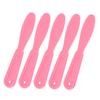 5PCS Plaster Spatula Plastic Ergonomic Design Easy to Clean Wear Resistant Mixing Stirring Spatula