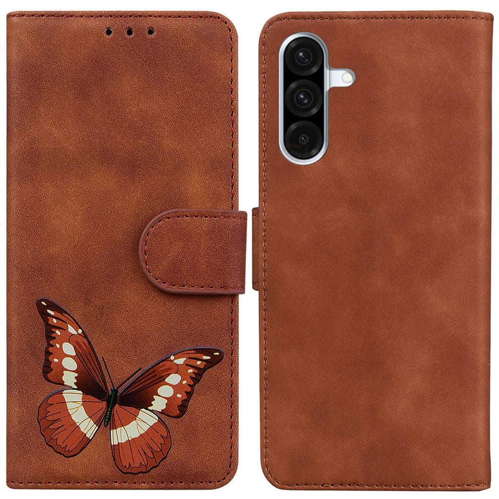 For Samsung Galaxy A56 5G/A36 5G Stand Case PU Leather Phone Cover Butterfly Printed