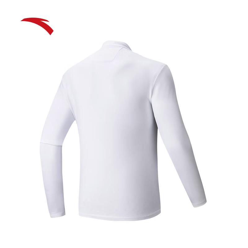 Anta Men's Zero Pressure Half-Zip Long-Sleeve T-Shirt