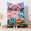 1pc Blanket The Amazing World of Gumball1 Print Design, Lightweight Blanket for Sofa, Bed- Soft &Warm, Gift for All Seasons Like Christmas, Halloween